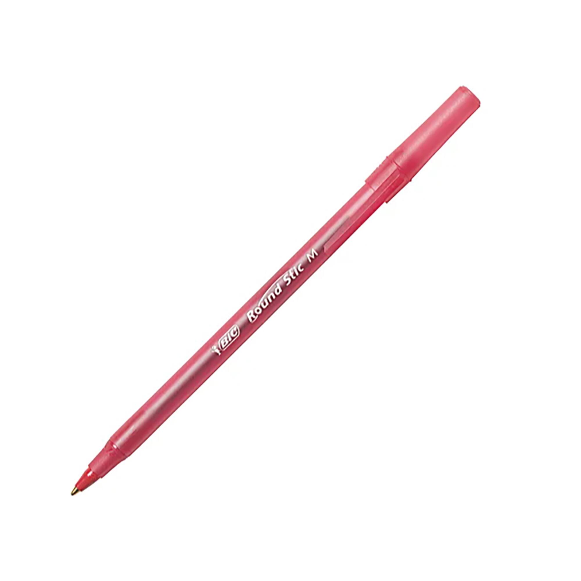 BIC® Round Stic Xtra Life Ballpoint Pen, 2 Box of 60